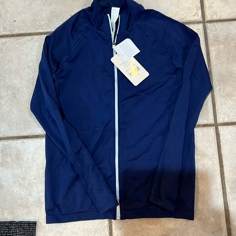 Fabletics size xl seamless, fitted  long sleeve zip plus bonus xl pullover